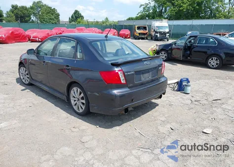 2008 Subaru Impreza Wrx из США, поврежденный, VIN JF1GE75678G516094